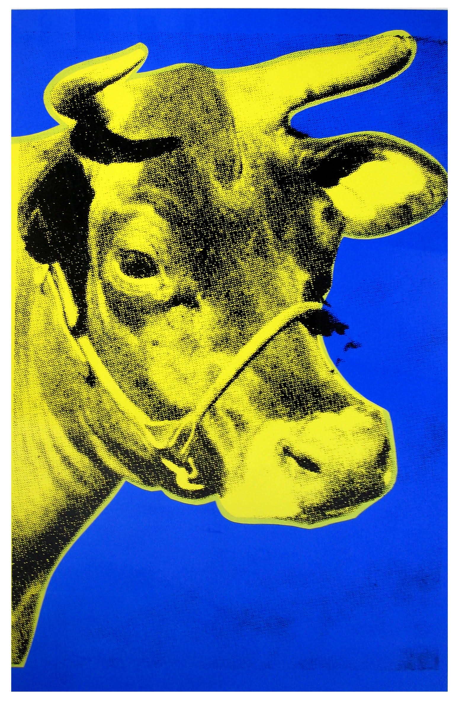 “ANDY WARHOL Super Pop”_NEXT EXHIBITION_PALACIO DE SANTA BARBARA_MADRID_Cow Yellow