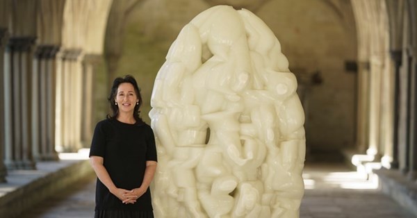 Jacquiline Creswell, curadora de arte de las catedrales inglesas