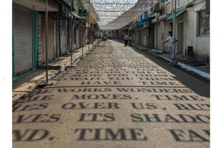 Un pionero del arte callejero en la India – Imágenes de Cachemira – Última actualización de noticias