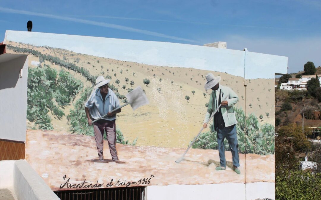 Arte urbano que llena de color las calles de la provincia de Málaga