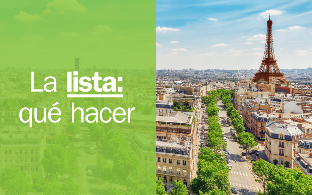 Las 22 mejores cosas para hacer en París