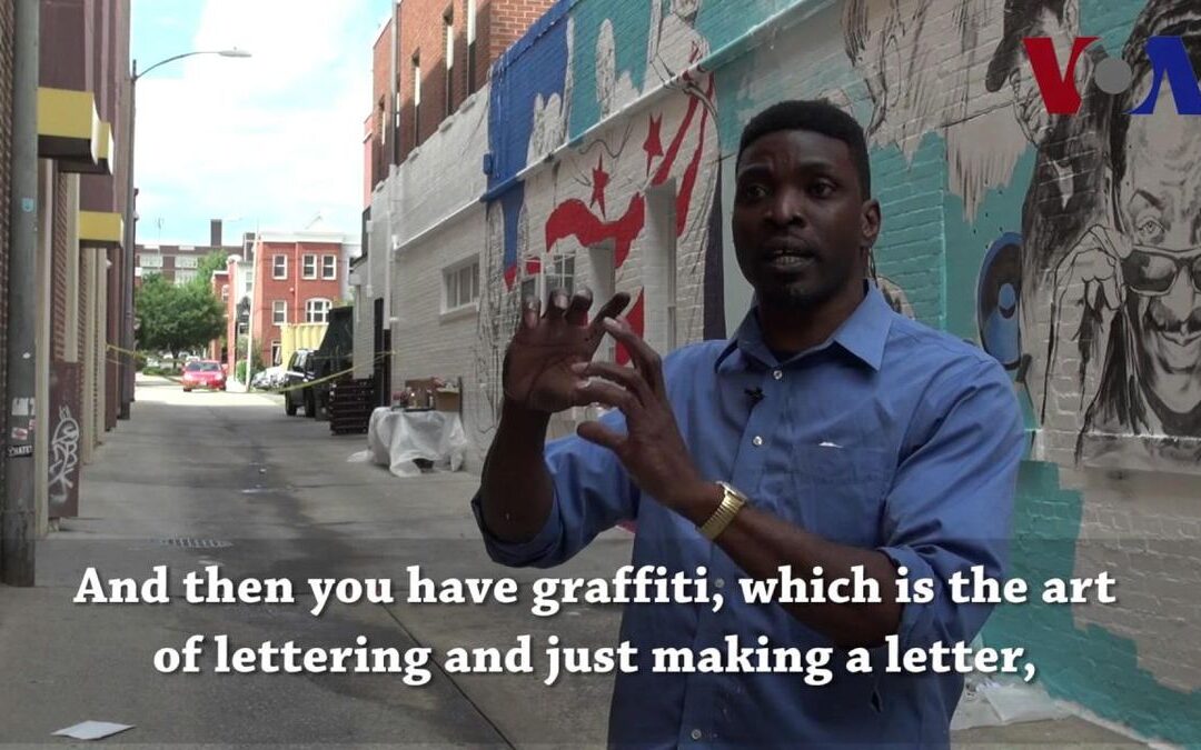 El activismo toma las calles de DC a través del graffiti