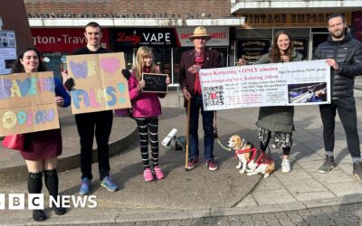 Los cinéfilos de Kettering hacen campaña para salvar el único cine de la ciudad