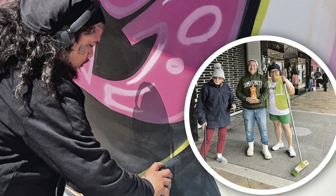Los residentes de Gisborne transforman la calle principal con arte y trabajo en equipo – Te Ao Māori News