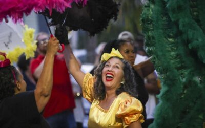 A Quincy Jones second-line parade dances through Tremé | Photos