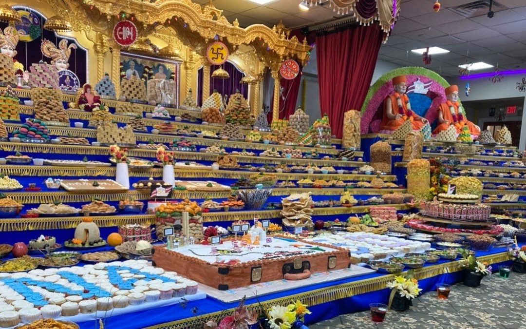 El festival Annakut en New Castle presenta más de 700 platos de comida