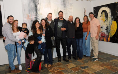 Exposición “críptica” brindada en la recepción de la White Room Gallery