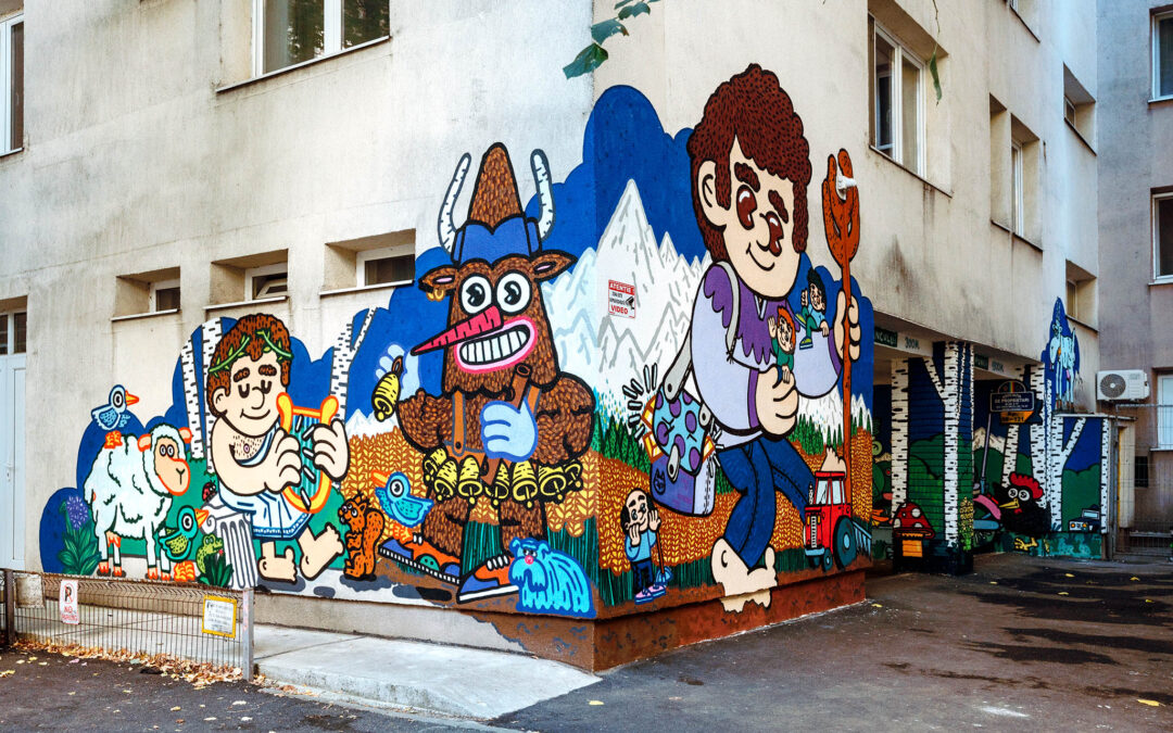 “Cuentos” de Aleksi Ivanov en Bucarest, Rumania – StreetArtNews