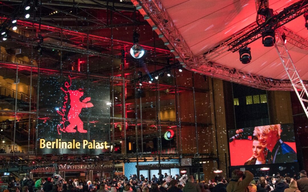 Red carpet event at Berlinale Palast.
