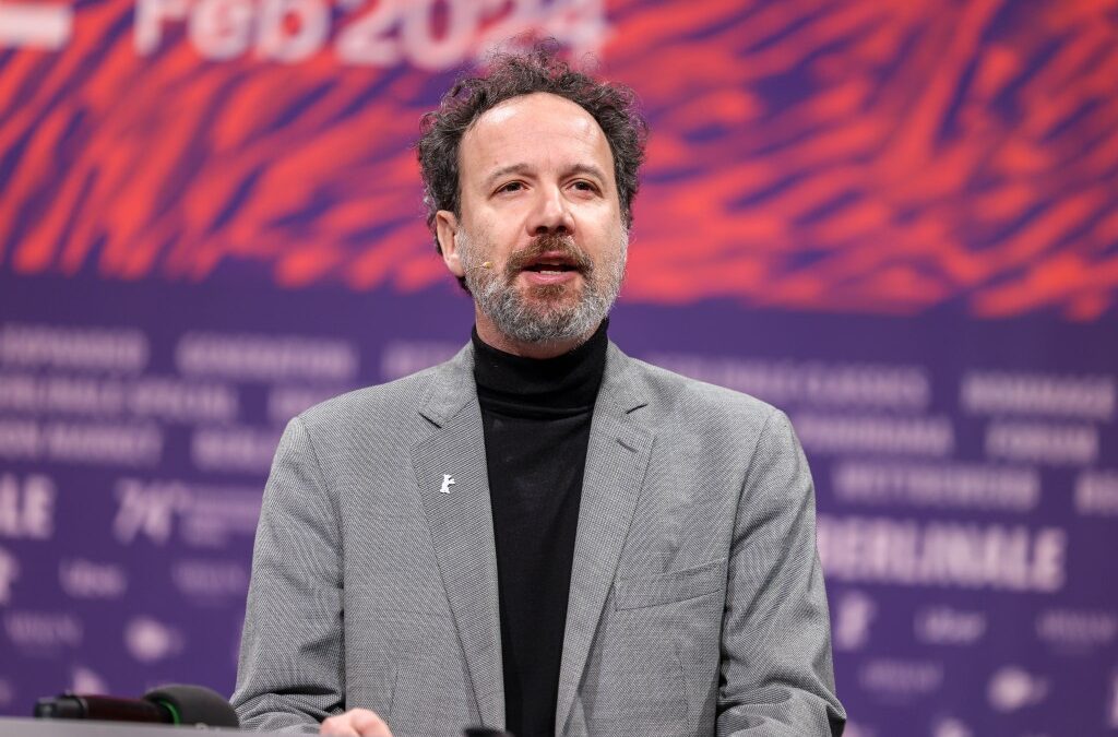 Man speaking at Berlinale 2024 event