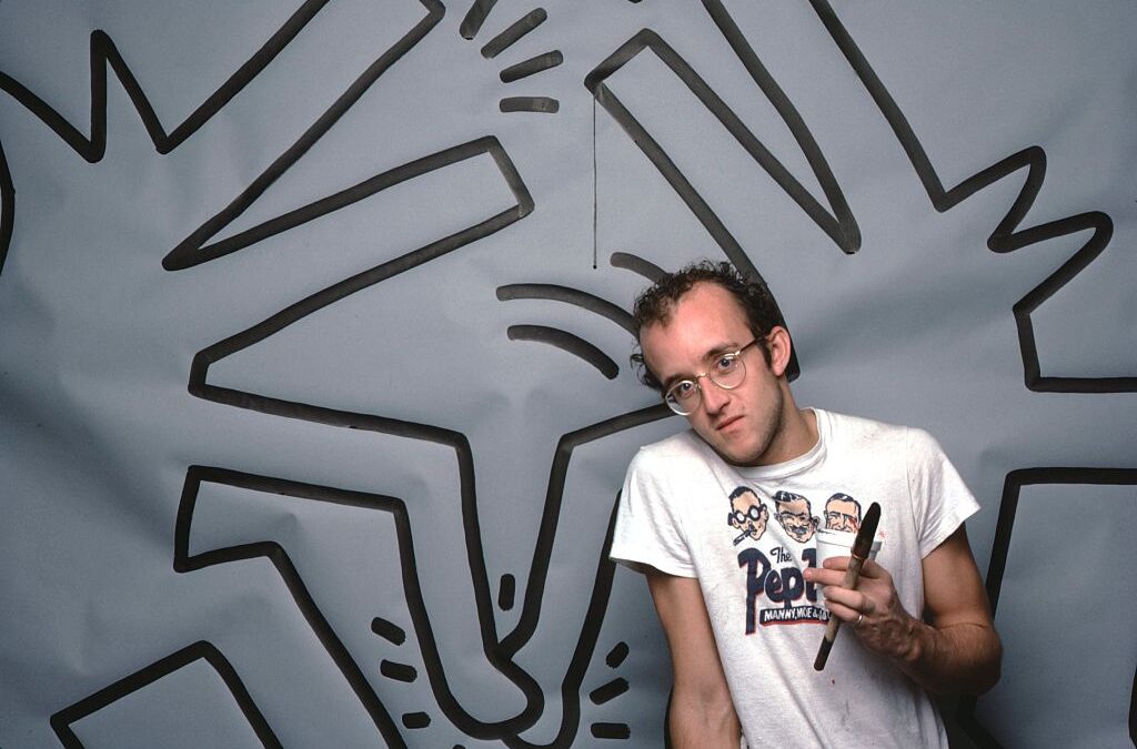 Los dibujos históricos del metro de Keith Haring hacen su debut en subasta
