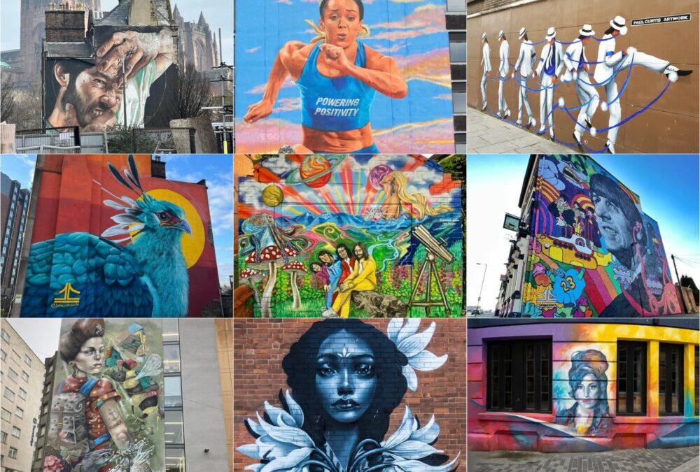 Los 10 murales de arte callejero más subidos en Instagram de Liverpool