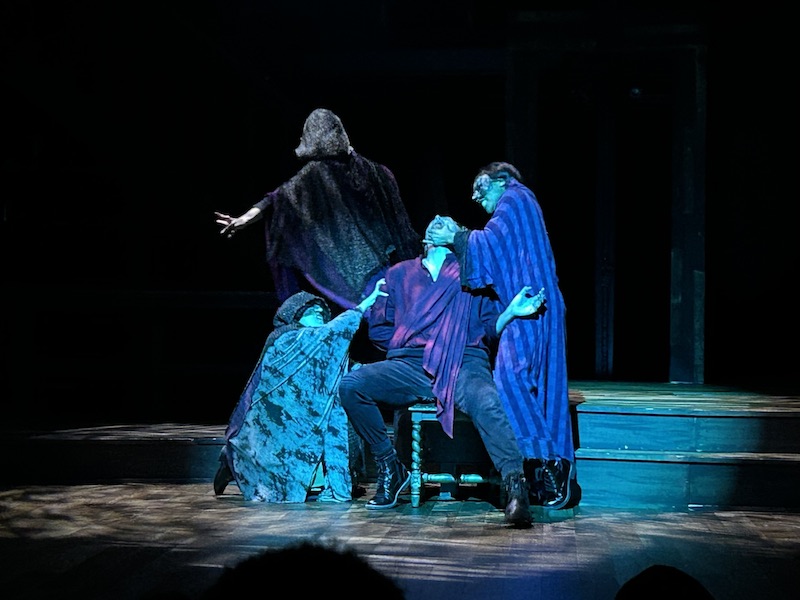 Visito una representación estudiantil de ‘Macbeth’ en Chesapeake Shakespeare Company