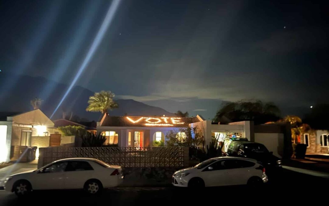 Llega el día de las elecciones, se revelan los planes del cine, exhibición única y más ⋆ The Palm Springs Post