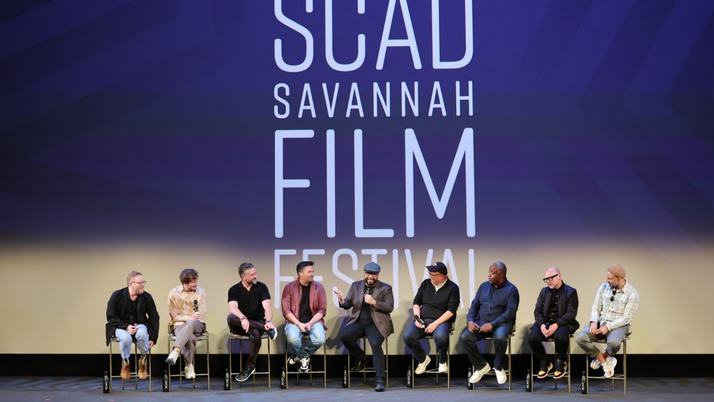 Panel discussion at SCAD Savannah Film Festival 2023.