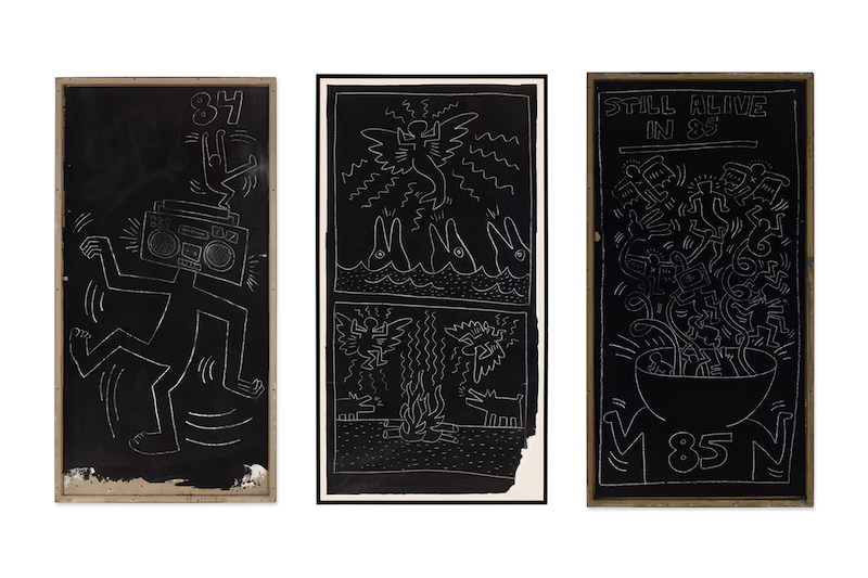 Sotheby’s subastará 31 dibujos raros del metro de Keith Haring de la colección Larry Warsh