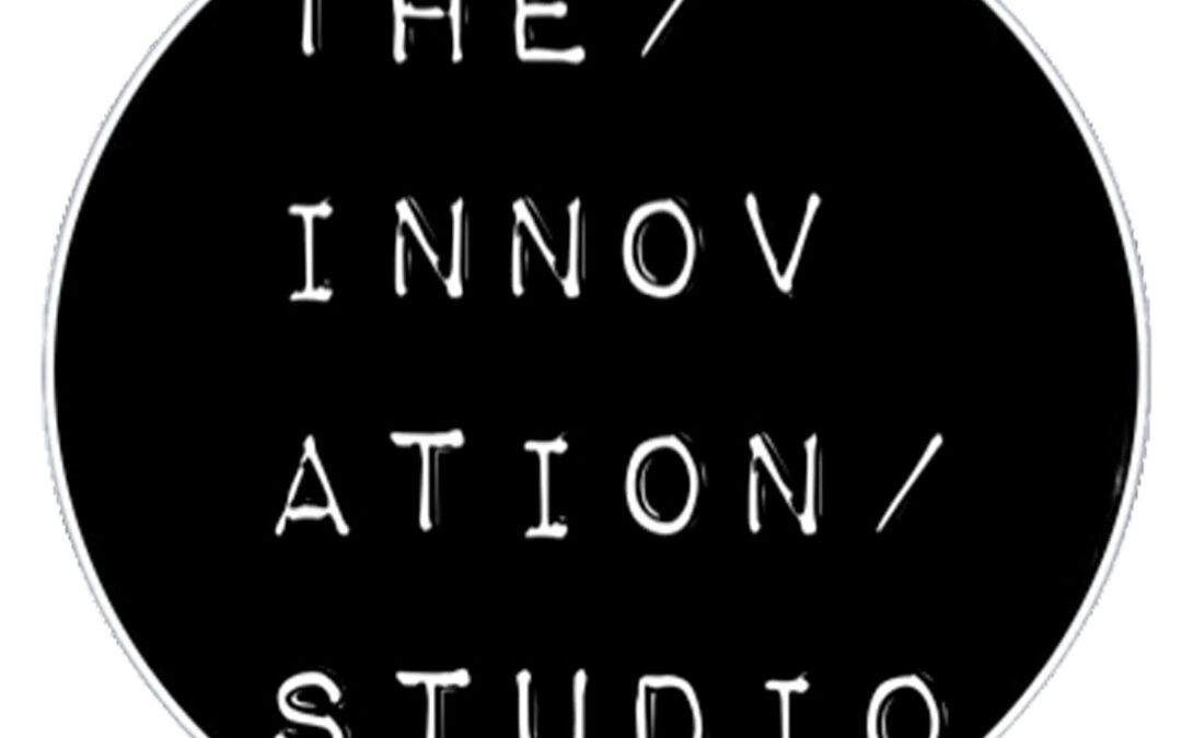 The Innovation Studio logo in black circle