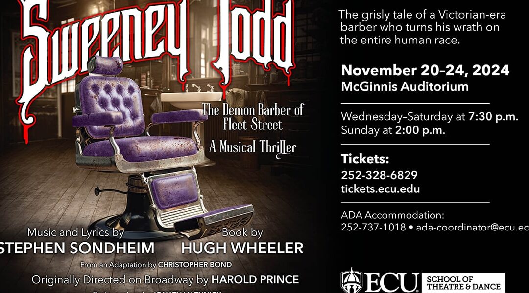 El barbero diabólico de Fleet Street, de Stephen Sondheim y Hugh Wheeler”