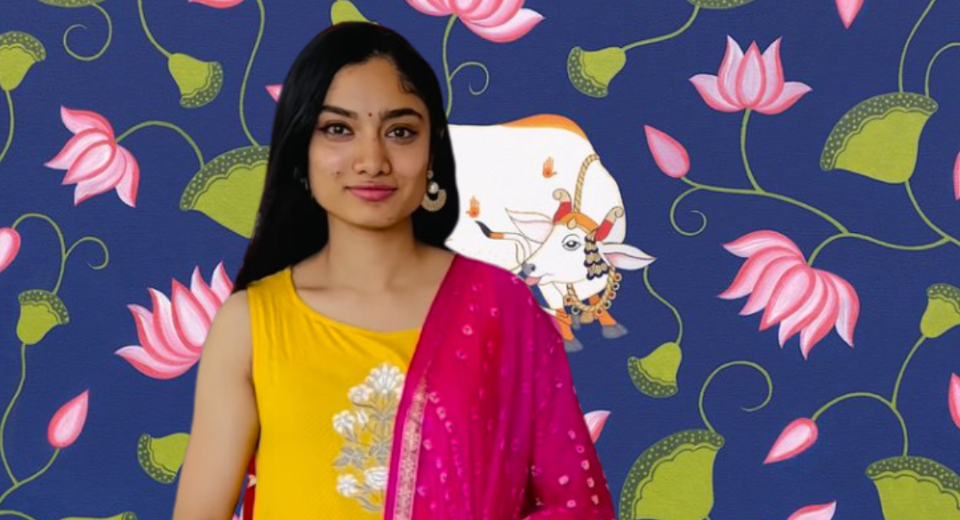 Entrevistando al artista de Pichwai Vani Vardannagri