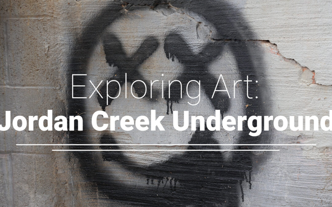 Jordan Creek Underground graffiti art exploration
