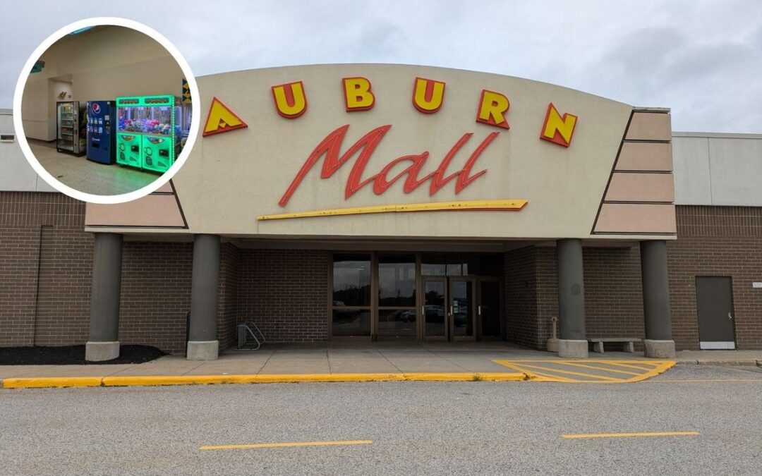 ¿Sabías que el centro comercial Auburn de Maine solía tener una sala de cine?