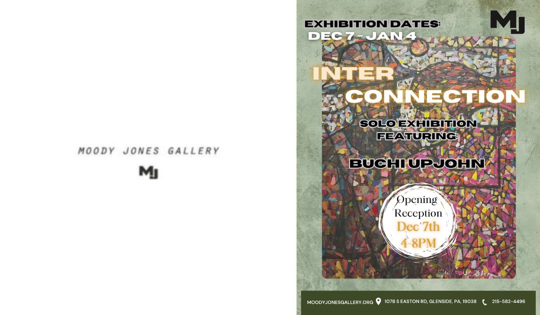 Actualización: Fechas de la exposición ‘Interconexión’ de Moody Jones Gallery, cambiadas del 7 de diciembre al 4 de enero