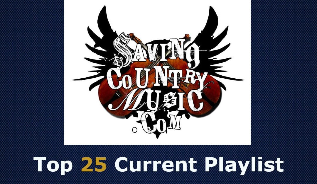 Saving Country Music top 25 playlist logo